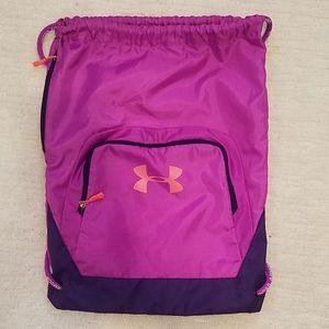 Under Armour Cinch Backpack pink/purple